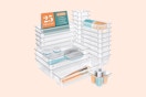Clear Plastic Organizer Set
