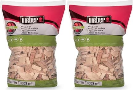 Weber Apple Wood Chips 2-Pack