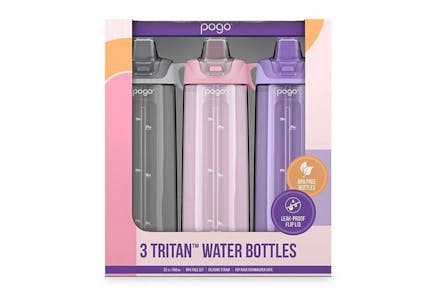 Water Bottles 3-Pack