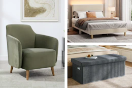 Walmart furniture on KCL template