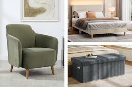 Walmart furniture on KCL template