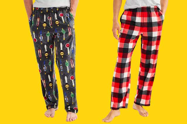 Men's Christmas Fleece Pajama Pants 2-Packs, Just $11.99 at Kohl's  card image