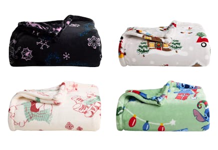 The Big One Disney Holiday Throw