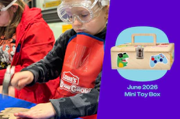 Lowe's Kids Workshop June 2026 Mini Toy Box