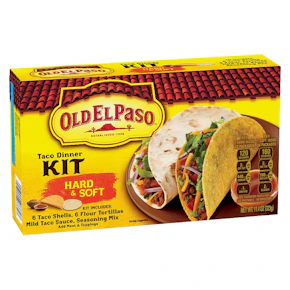 4 Old El Paso Taco Dinner Kits