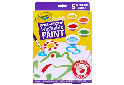 Crayola Spillproof Paint Set