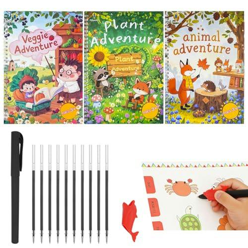 Magic Grooved Writing Books 3-Pack