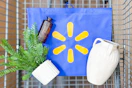 walmart home items in a cart