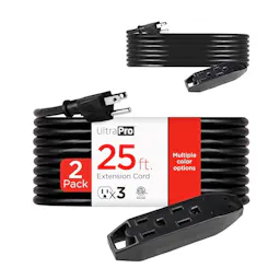 25 Ft Extension Cord 2-Pack