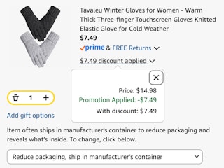 gloves cart
