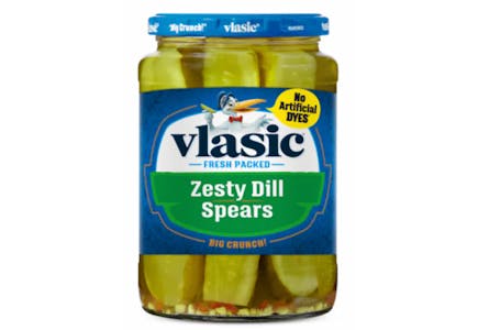 Vlasic Pickles Jar