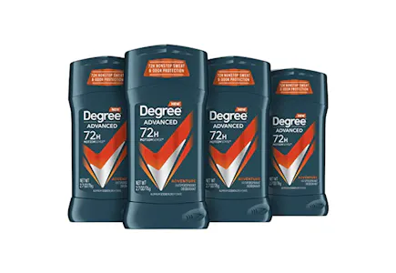 Degree Men Deodorant 4-Pack