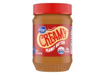 Kroger Peanut Butter Jar