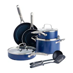 Blue Diamond Cookware Set