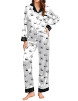 Women's Satin Pajama Set