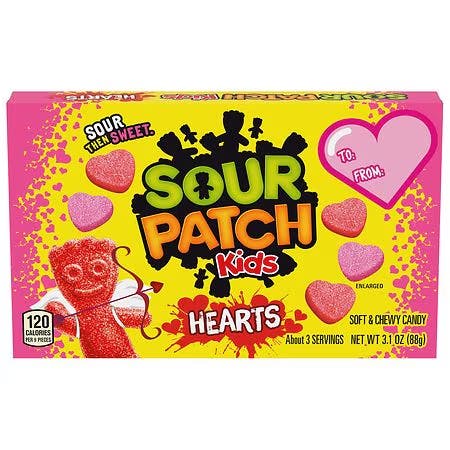 Sour Patch Kids Valentine Box