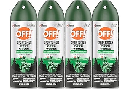 OFF Insect Repellent 4-Pack