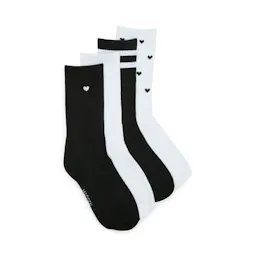 Women's Crew Socks 4-Pack
