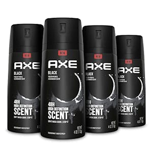AXE Body Spray Deodorant 4-Pack