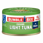 Bumble Bee Chunk Light Tuna Can