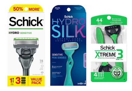 3 Schick Products