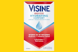 Visine Red Eye Hydrating Drops, as Low as $1.94 on Amazon card image