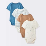 Cloud Island Baby Bodysuits 4-Pack