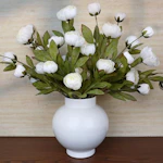 Artificial Silk Peonies