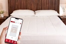 Lifestyle image of Sunbeam electric mattress topper (app connected)