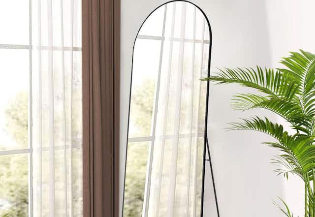 Arched Full-Length Mirror, Just $49.95 on Amazon card image