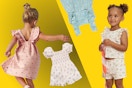 4 different styles of Modern Moments by Gerber clothing line available at Walmart