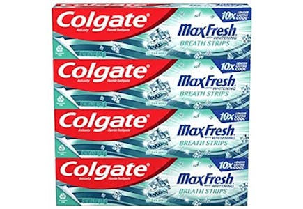 Colgate Toothpaste 4-Pack