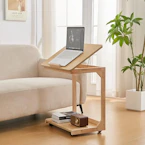 C-Shaped End Table