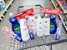 oral-b colgate dove palmolive products in walgreens cart
