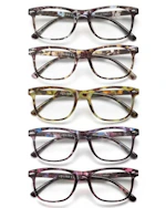 Reading Glasses 5-Pack
