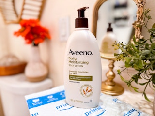 aveeno lotion on amazon bag