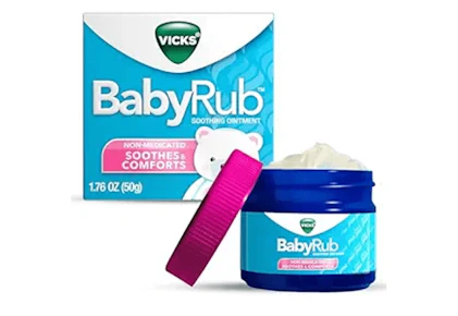 2 Vicks BabyRub
