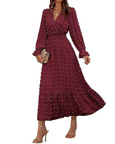 BTFBM Women's Fall Maxi Dress