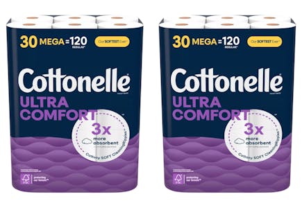 2 Cottonelle Toilet Paper Packs