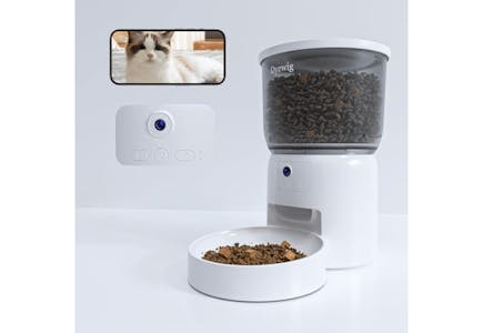Automatic Cat Feeder With Camera