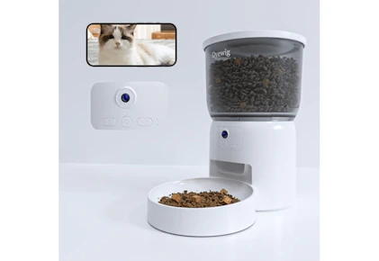 Automatic Cat Feeder With Camera