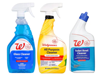 Walgreens Cleaning Products