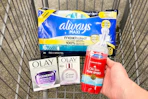Always, Olay, and Old Spice products