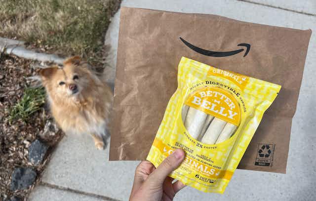Better Belly Dog Chews, as Low as $3.68 During Amazon's Pet Day card image