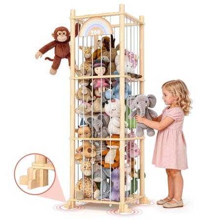 Wooden Stuffed Animal Storage