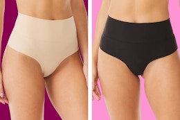 These Smoothing Thongs Just Hit Walmart Clearance for $5 ($2.50 per Panty) card image