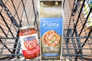 delallo pizza sauce and dough kit in shopping cart
