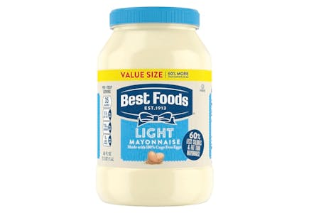 Best Foods Creamy Light Mayonnaise