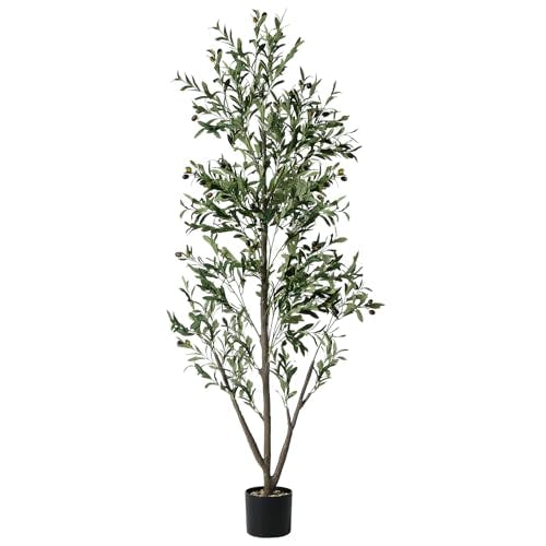 6-Foot Faux Olive Tree