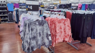 walmart time and tru tie dye sweatshirt clearance on display